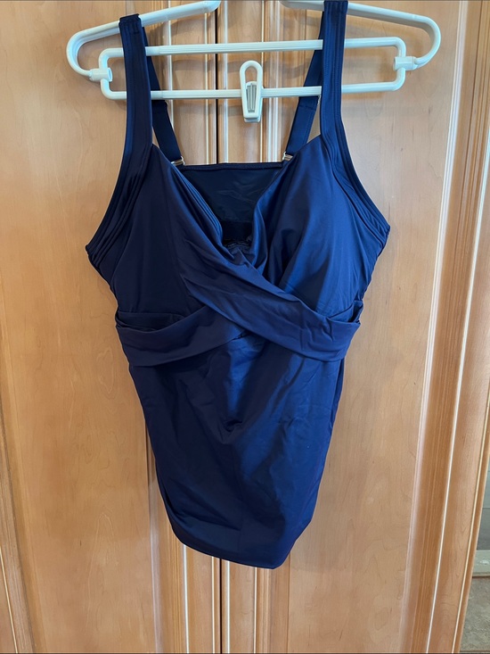 Lands' End Other - Lands End Navy Blue Two Piece Swimsuit Tankini with Twist Front